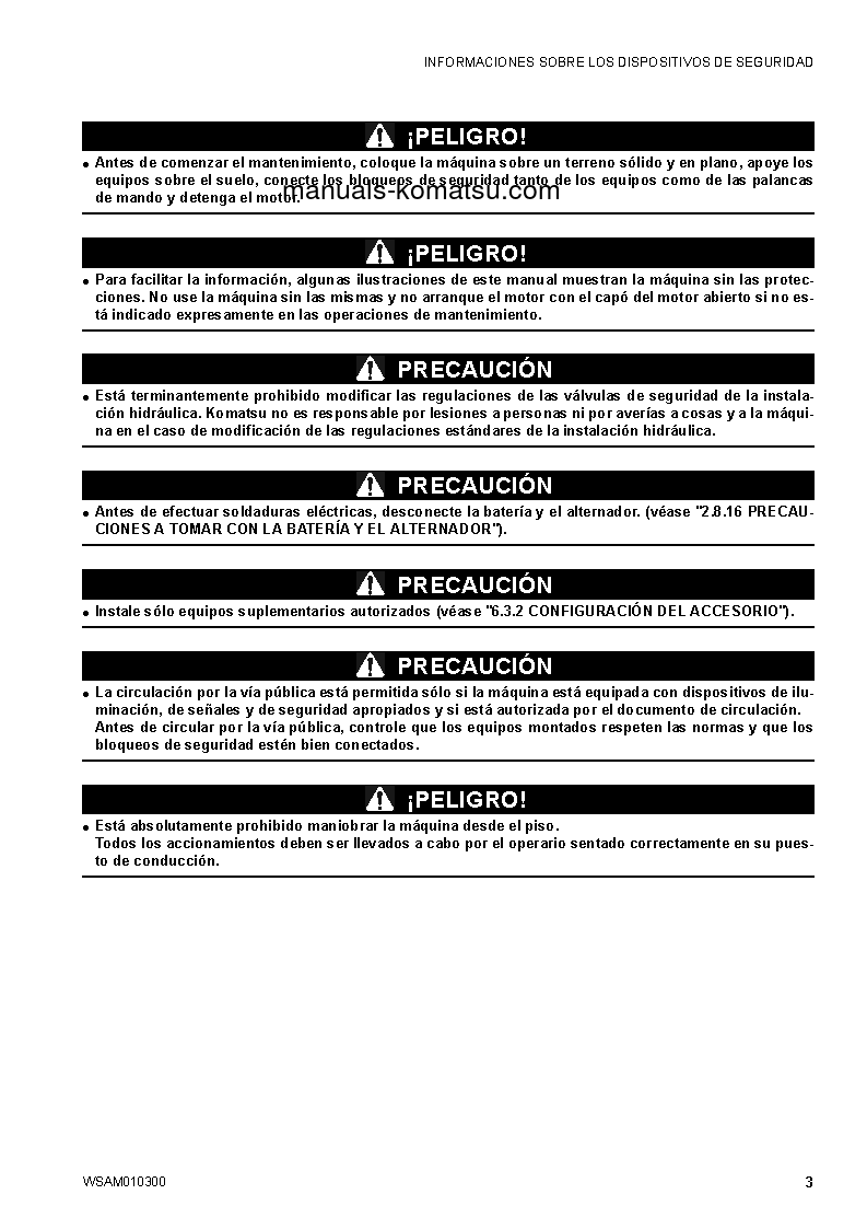 Protected: SK714-5(ITA)-/ S/N F04859-UP Operation manual (Spanish)