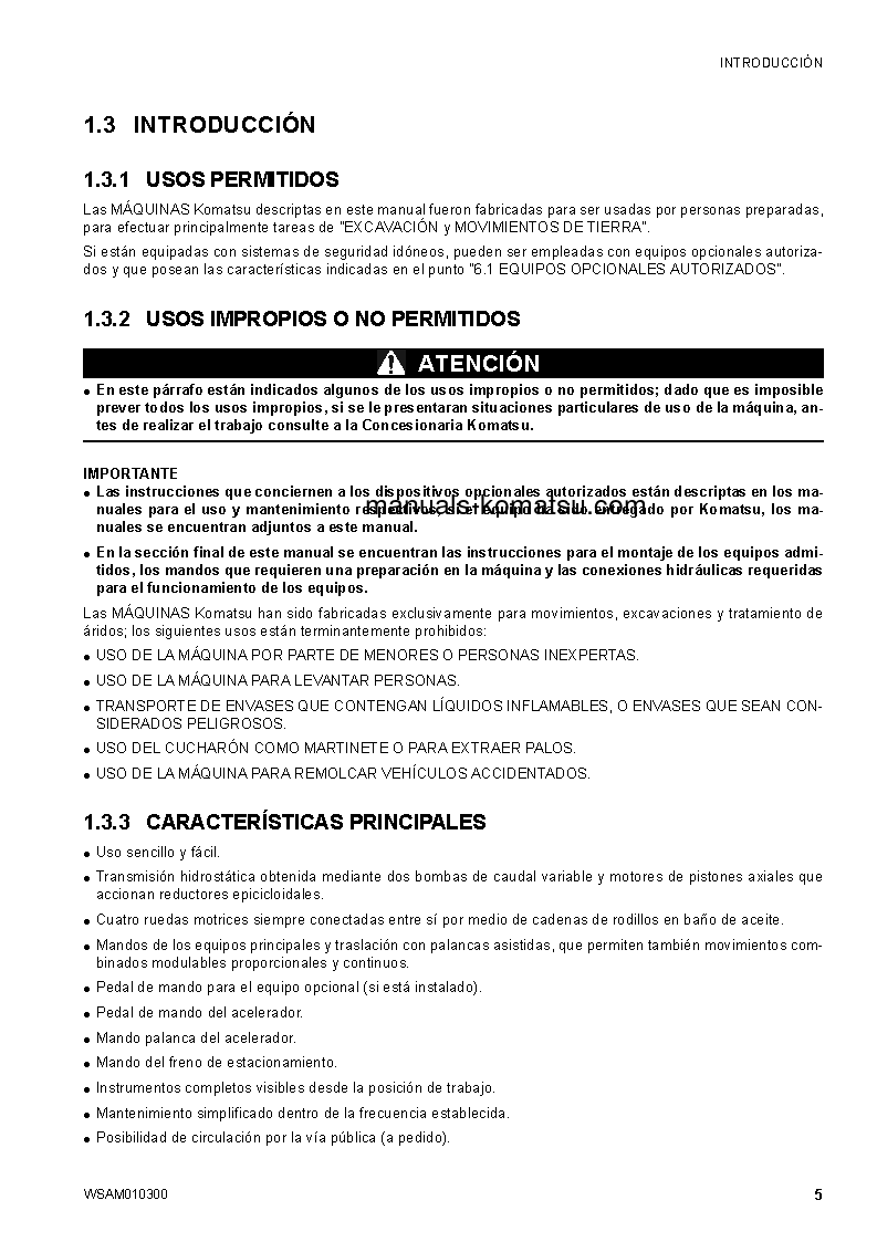 Protected: SK714-5(ITA)-/ S/N F04859-UP Operation manual (Spanish)