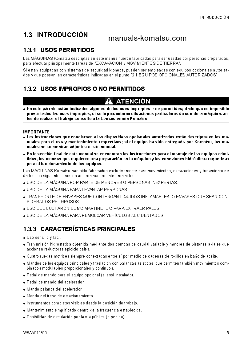 Protected: SK1020-5(ITA)-TURBO S/N F00678-UP Operation manual (Spanish)