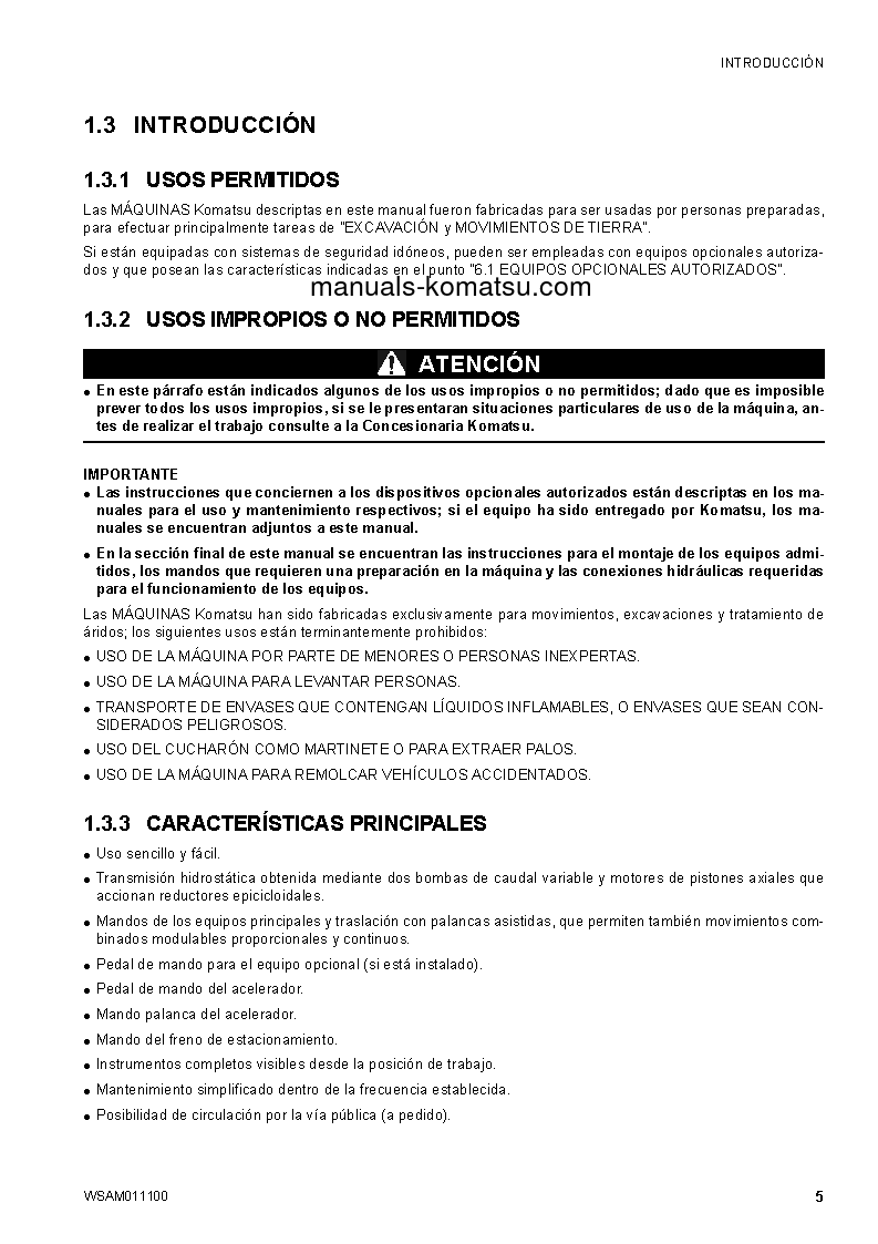 Protected: CK25-1(ITA) S/N F00092-UP Operation manual (Spanish)