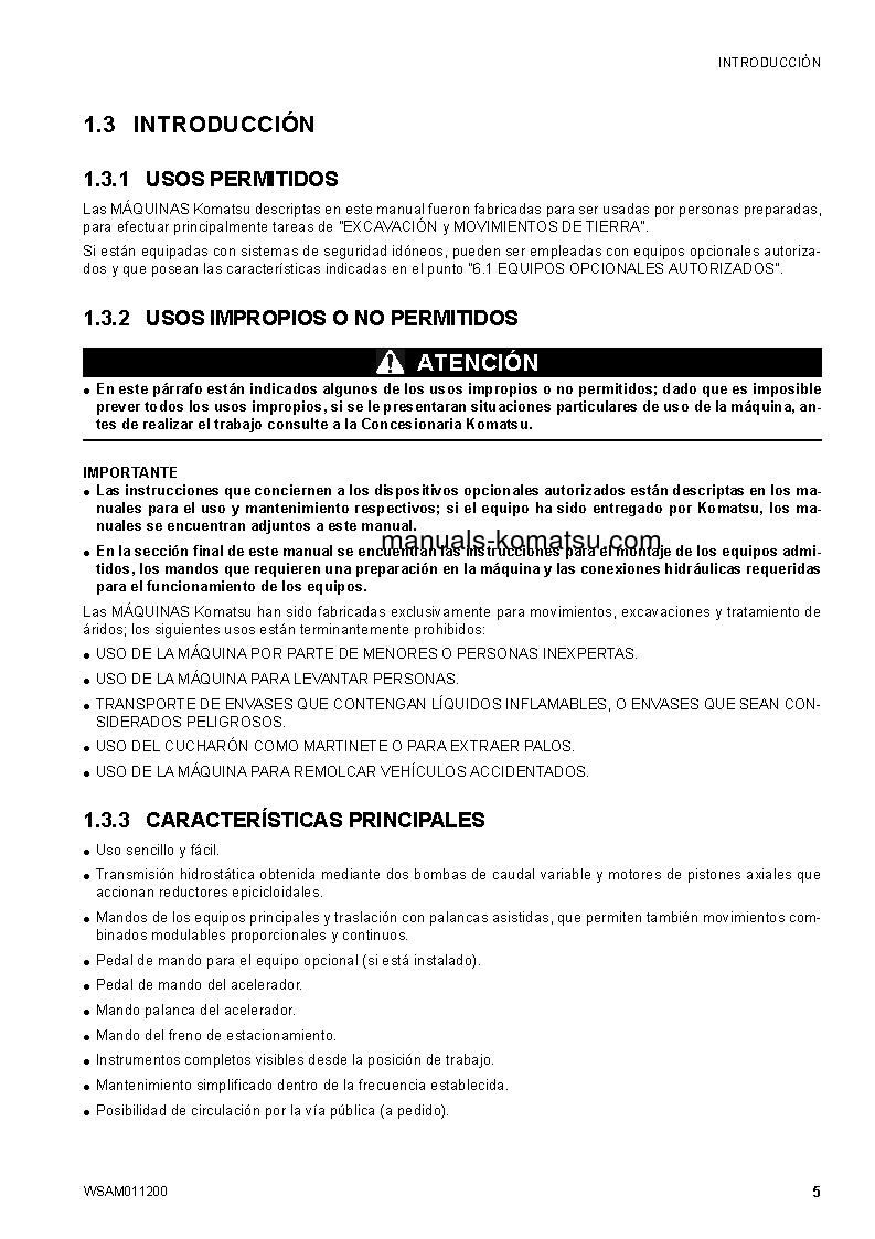 Protected: CK30-1(ITA) S/N F00211-UP Operation manual (Spanish)