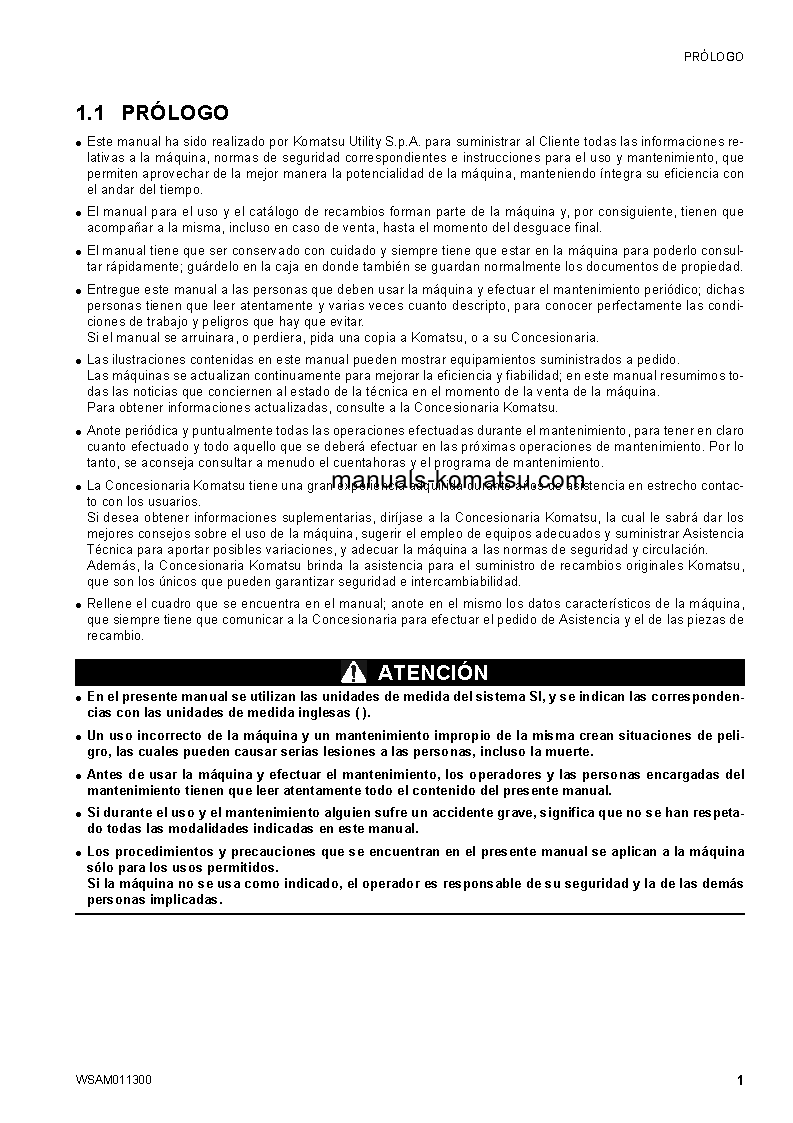 Protected: CK35-1(ITA) S/N F00106-UP Operation manual (Spanish)