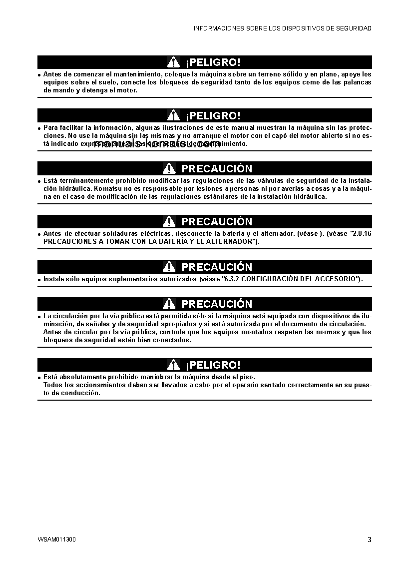 Protected: CK35-1(ITA) S/N F00106-UP Operation manual (Spanish)