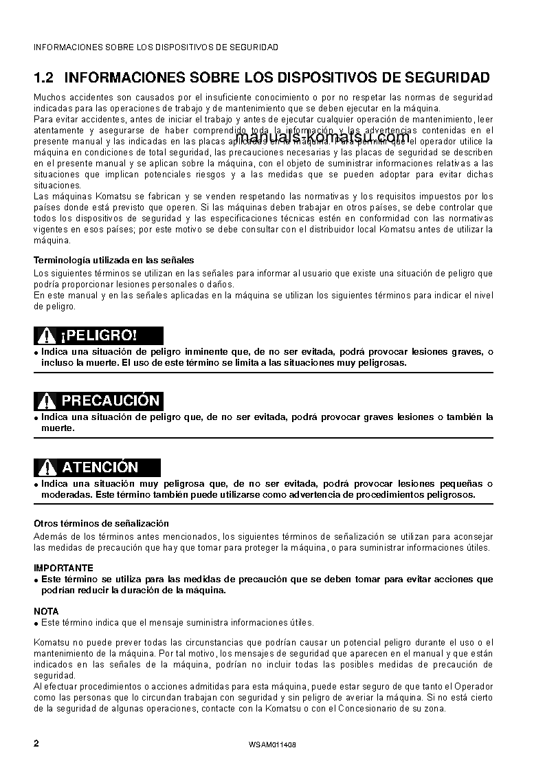 Protected: WB93R-5(ITA)-TIER 3 S/N F63625-UP Operation manual (Spanish)