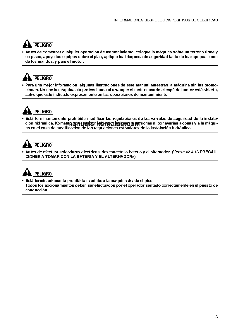 Protected: PC09-1(ITA) S/N 13959-UP Operation manual (Spanish)