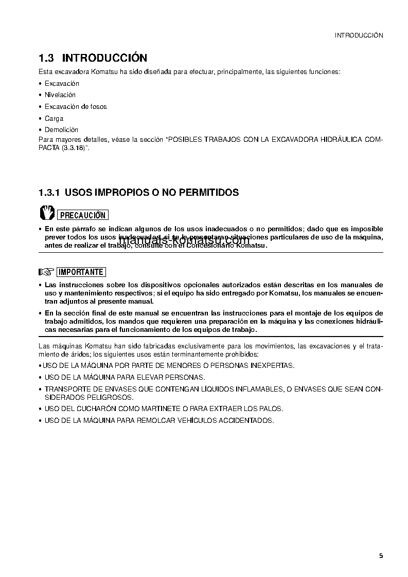 Protected: PC09-1(ITA) S/N 13959-UP Operation manual (Spanish)
