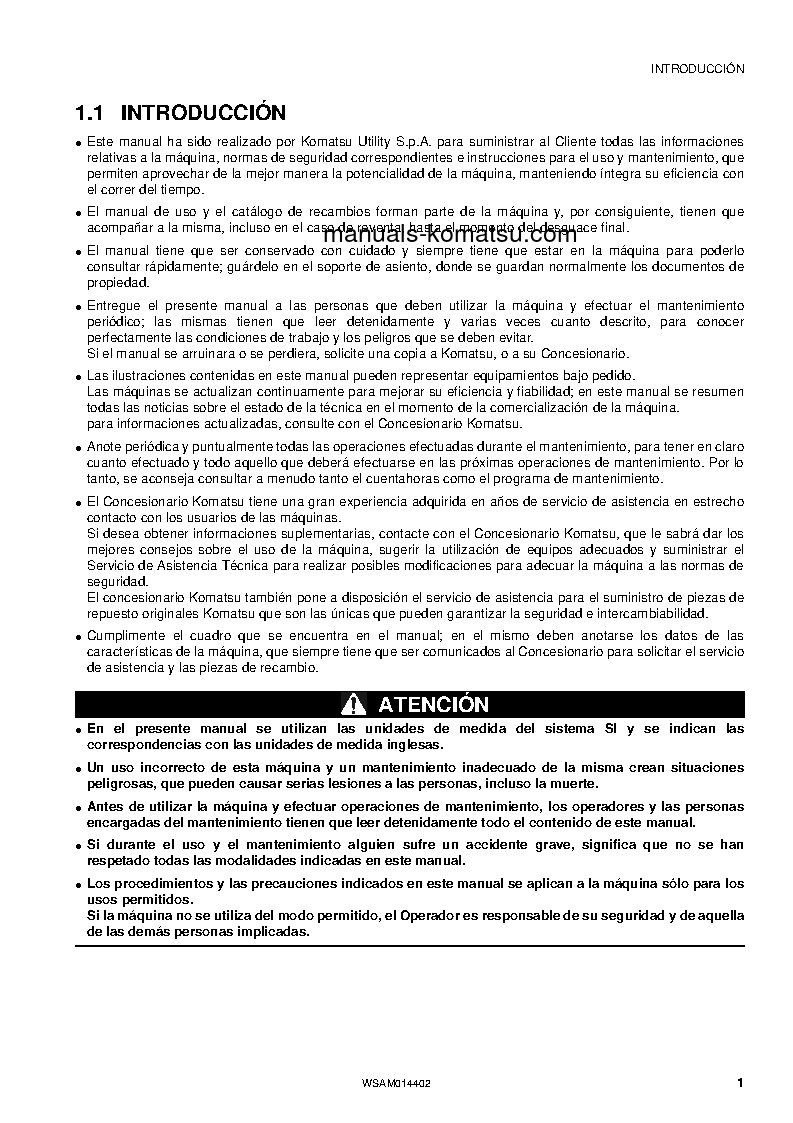 Protected: PC55MR-3(ITA) S/N F30561-UP Operation manual (Spanish)