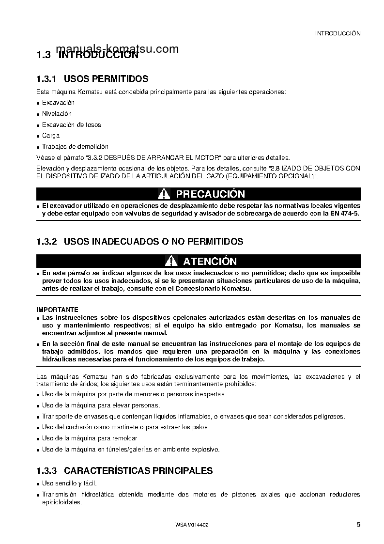 Protected: PC55MR-3(ITA) S/N F30561-UP Operation manual (Spanish)