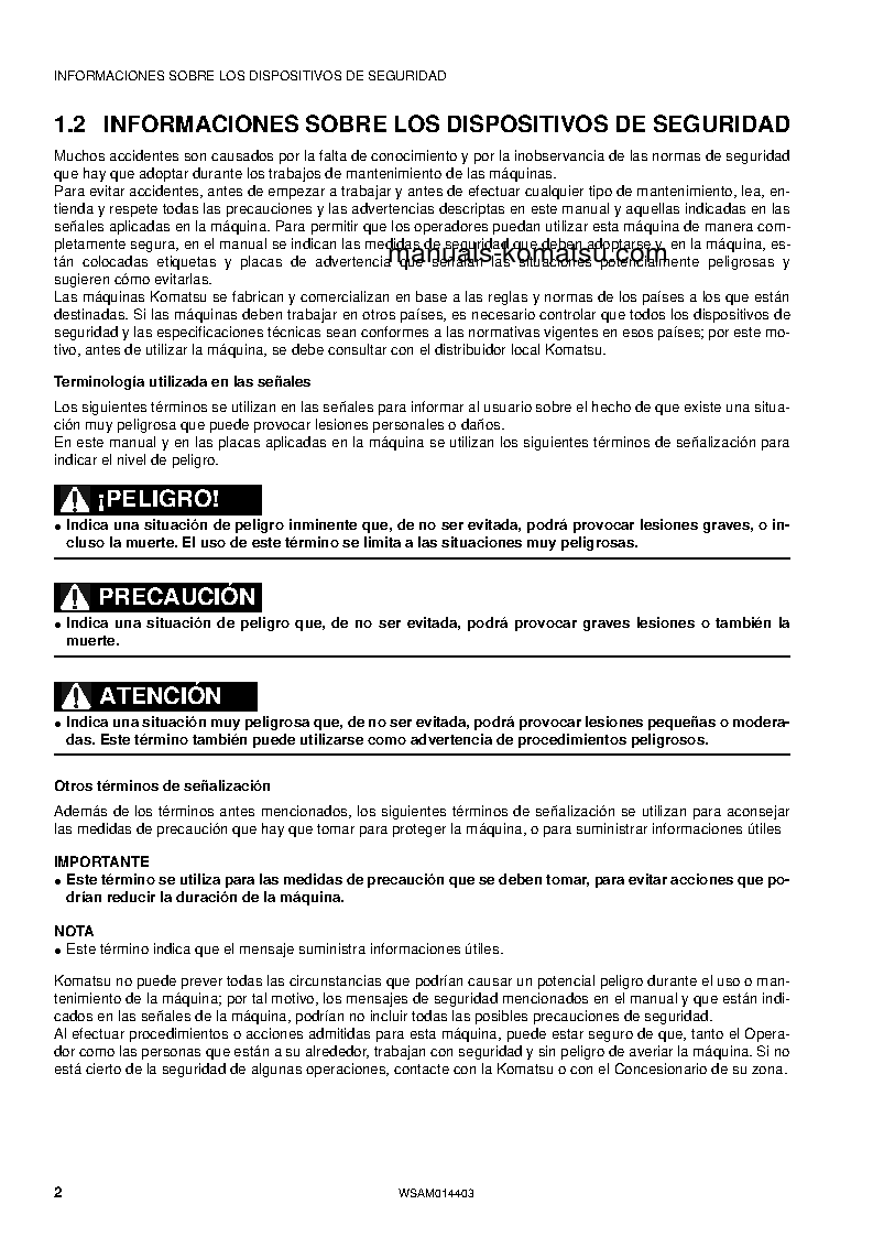 Protected: PC55MR-3(ITA) S/N F30885-UP Operation manual (Spanish)