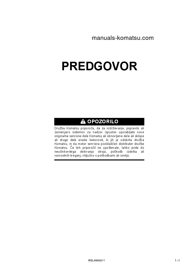 Protected: PC138US-10(ITA) S/N F40003-UP Operation manual (Slovene)