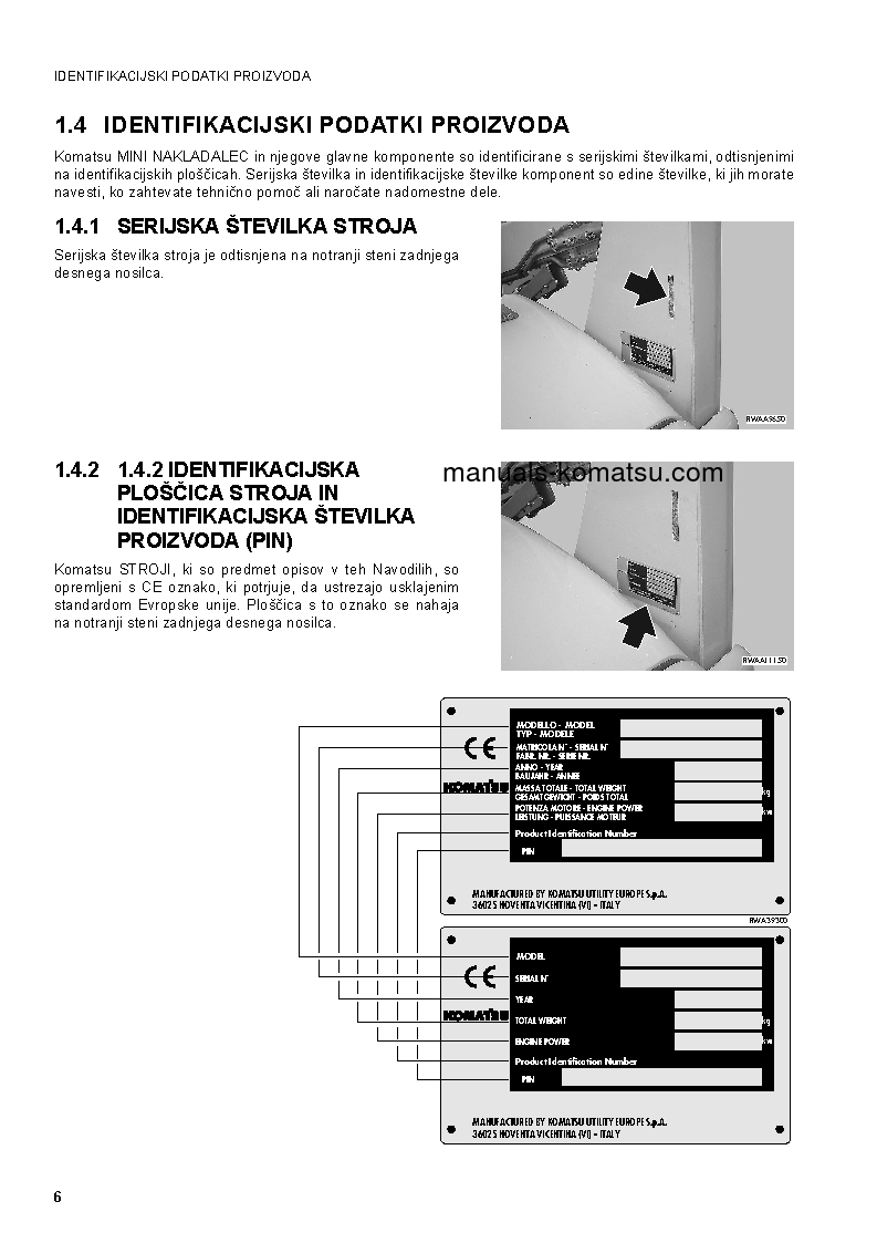 Protected: SK1020-5(ITA)-TURBO S/N 37CTF00432-37CTF00654 Operation manual (Slovene)