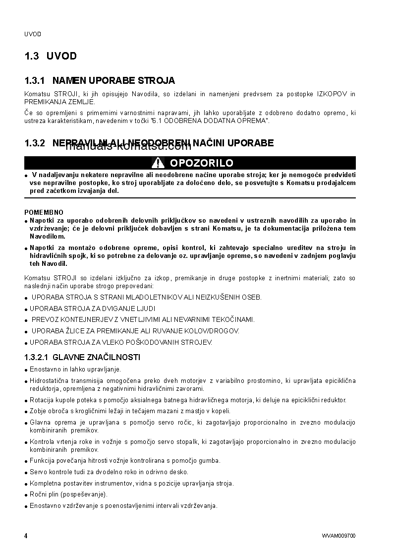 Protected: PC80MR-3(ITA) S/N F00003-UP Operation manual (Slovene)