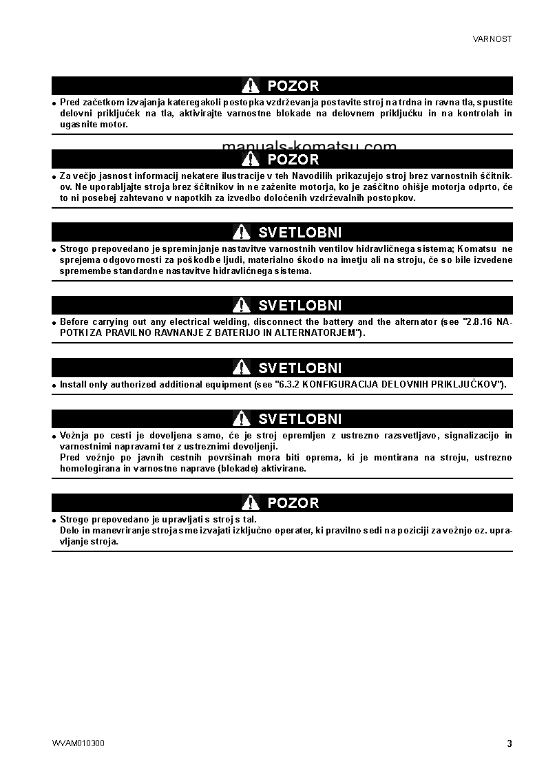Protected: SK714-5(ITA)-/ S/N F04859-UP Operation manual (Slovene)