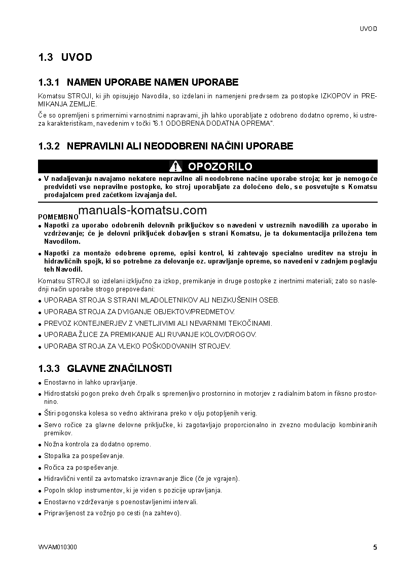 Protected: SK714-5(ITA)-/ S/N F04859-UP Operation manual (Slovene)