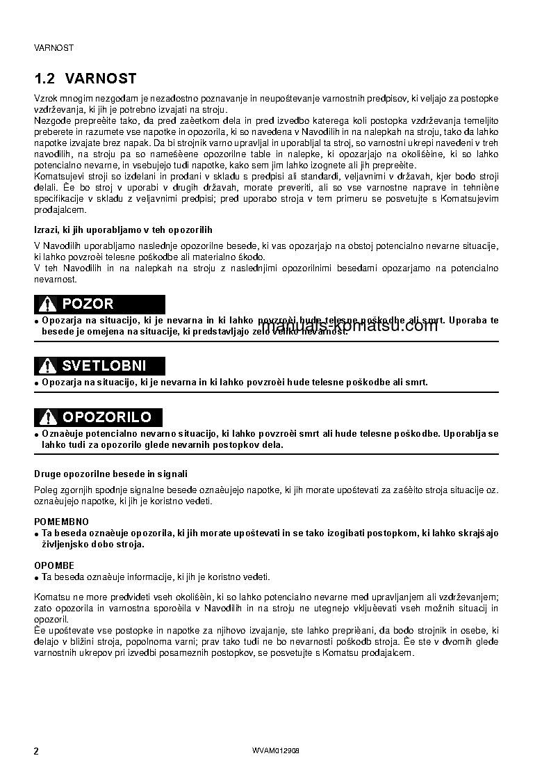 Protected: PC80MR-3(ITA) S/N F00887-UP Operation manual (Slovene)