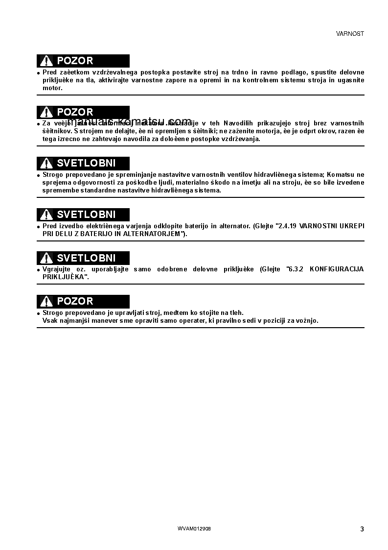 Protected: PC80MR-3(ITA) S/N F00887-UP Operation manual (Slovene)