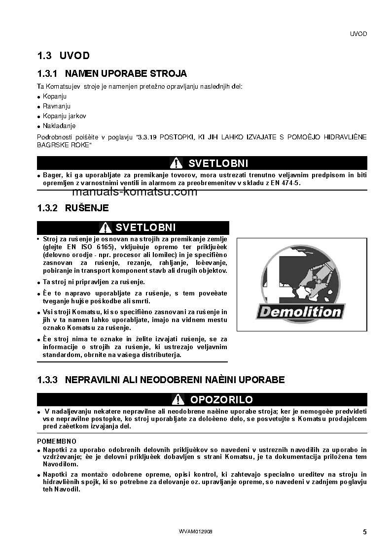 Protected: PC80MR-3(ITA) S/N F00887-UP Operation manual (Slovene)