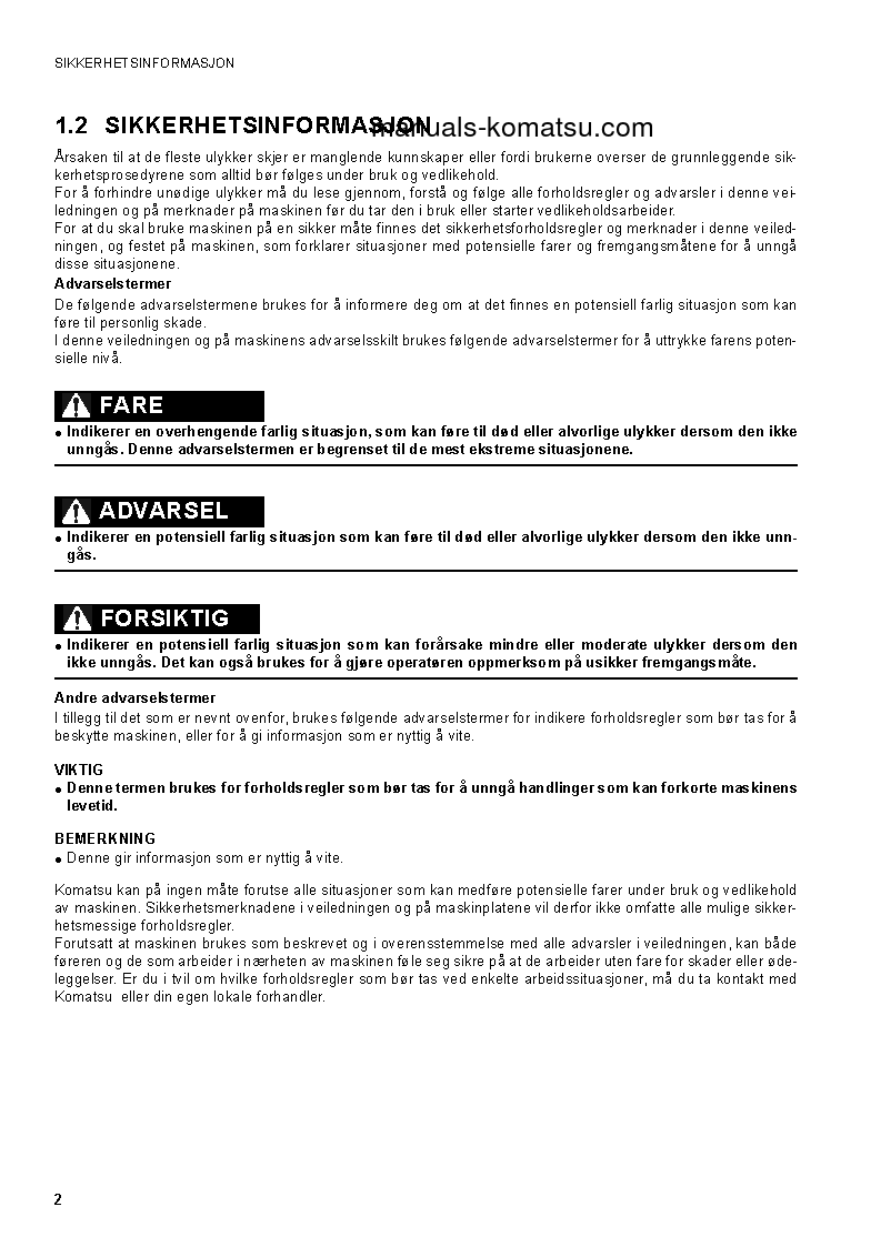 Protected: SK1020-5(ITA) S/N 37CF00126-37CF00137 Operation manual (Norwegian)