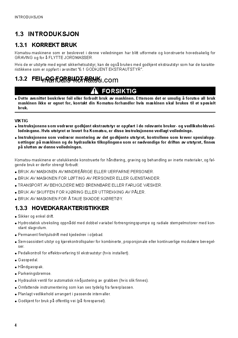 Protected: SK510-5(ITA) S/N F00345-UP Operation manual (Norwegian)