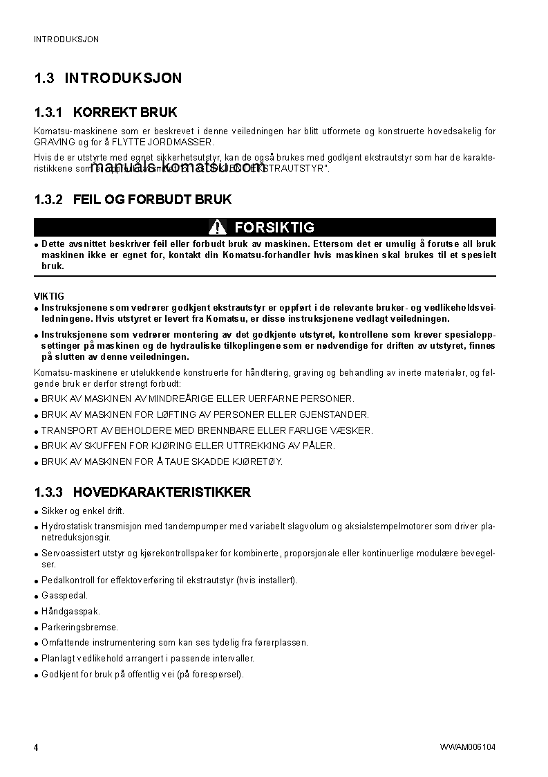 Protected: CK20-1(ITA) S/N F00271-UP Operation manual (Norwegian)