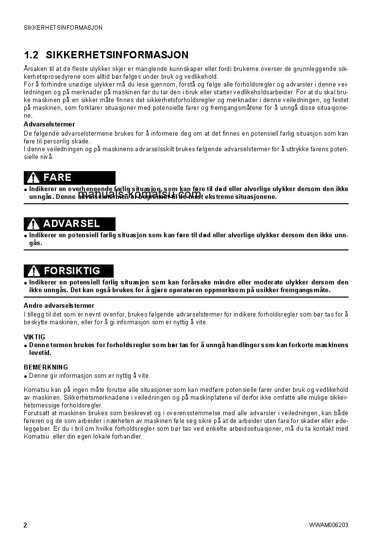 Protected: CK30-1(ITA) S/N F00188-F00197 Operation manual (Norwegian)