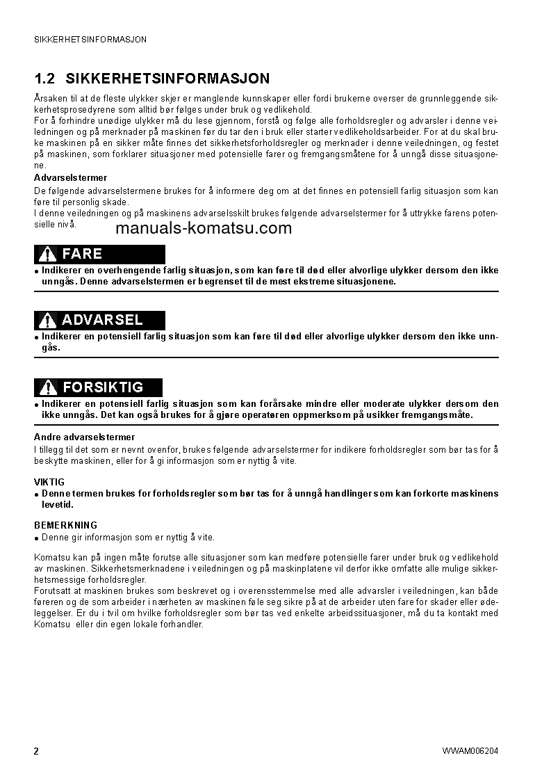 Protected: CK30-1(ITA) S/N F00198-UP Operation manual (Norwegian)