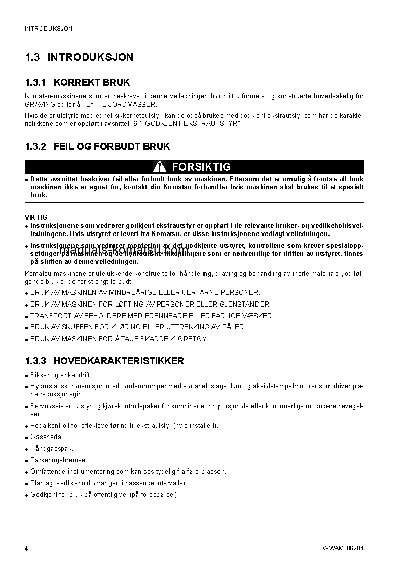 Protected: CK30-1(ITA) S/N F00198-UP Operation manual (Norwegian)