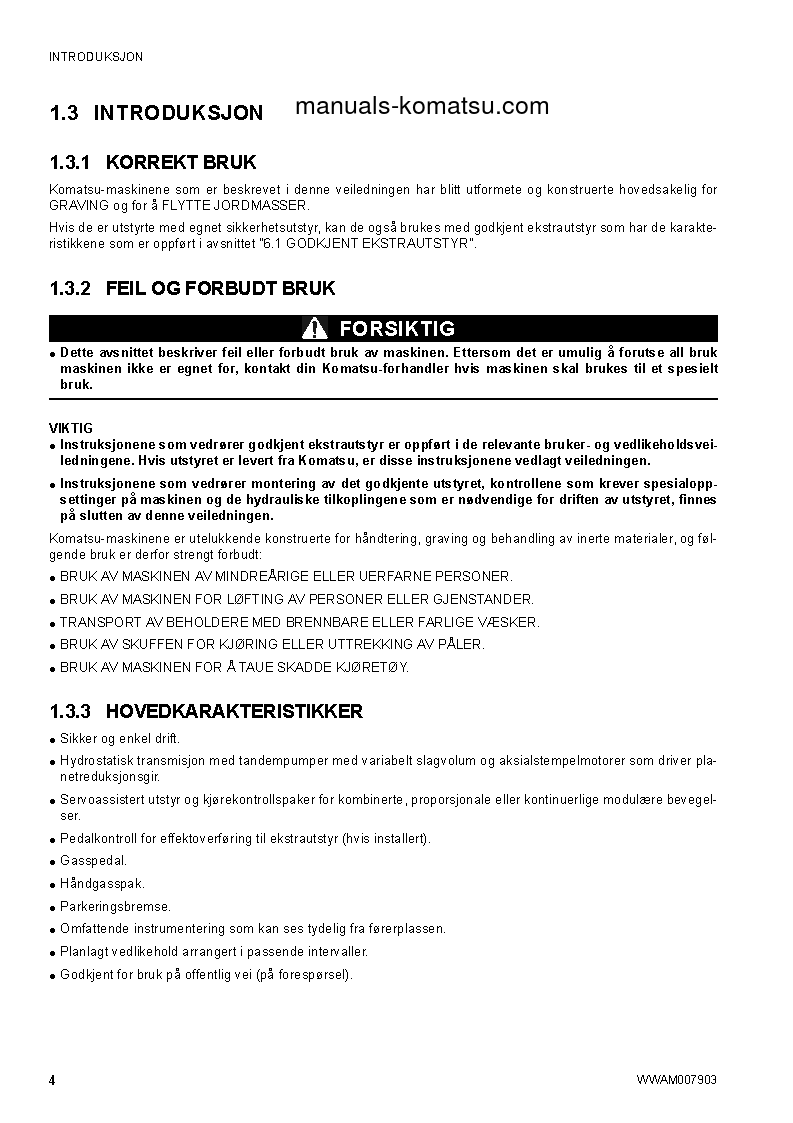Protected: CK25-1(ITA) S/N F00071-UP Operation manual (Norwegian)