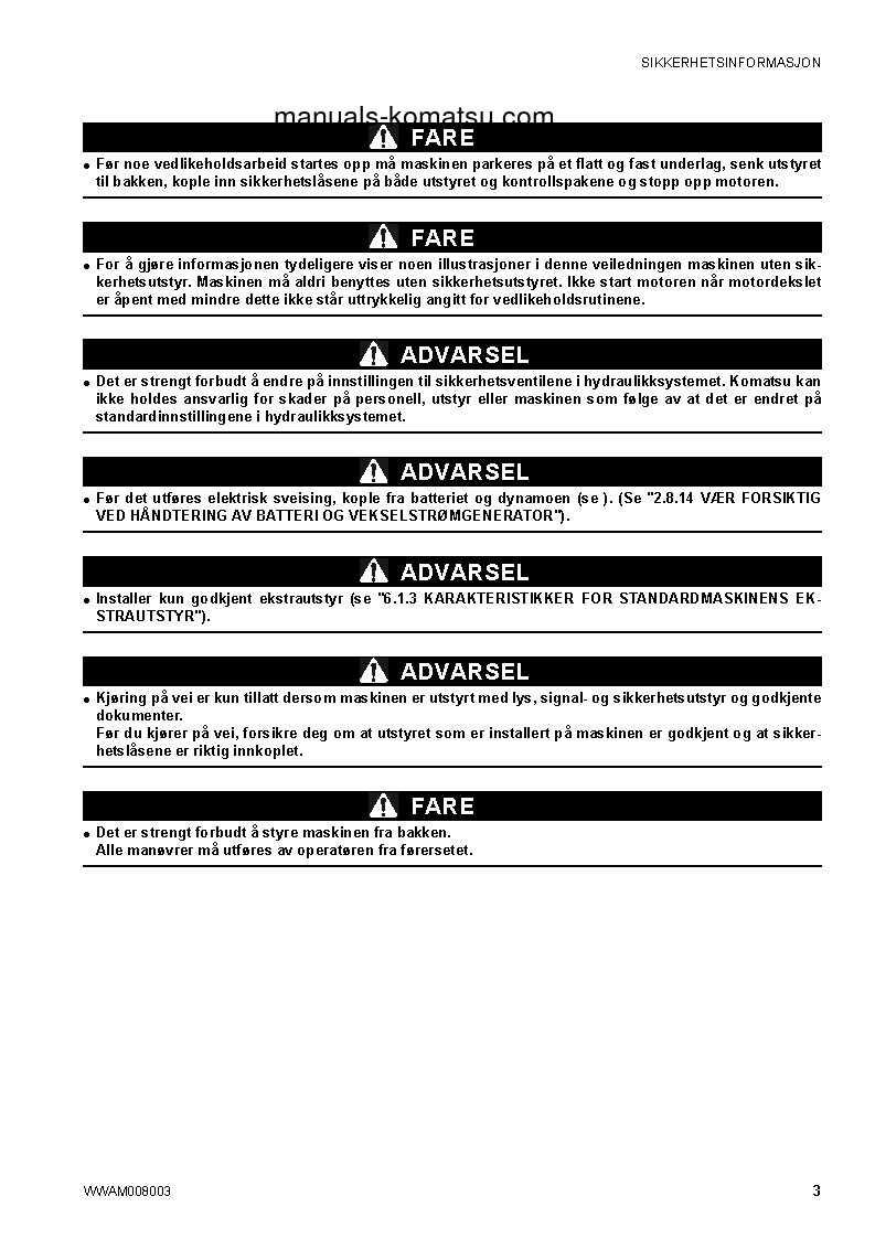 Protected: CK35-1(ITA) S/N F00073-UP Operation manual (Norwegian)
