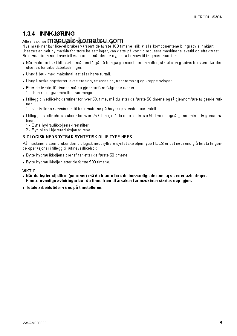 Protected: CK35-1(ITA) S/N F00073-UP Operation manual (Norwegian)