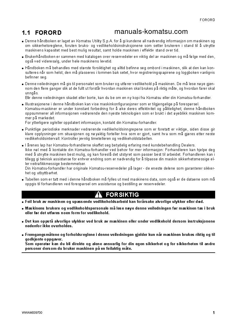 Protected: PC80MR-3(ITA) S/N F00003-UP Operation manual (Norwegian)