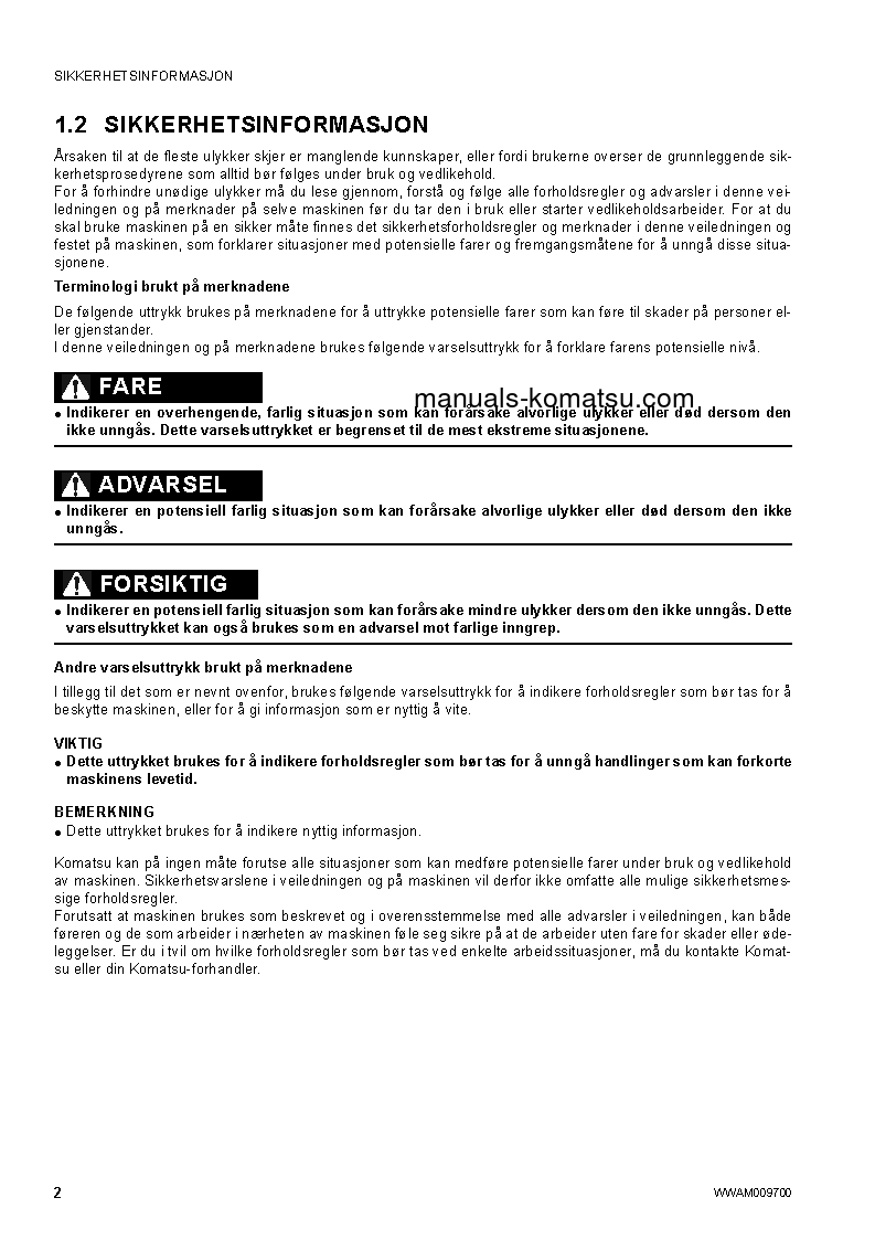 Protected: PC80MR-3(ITA) S/N F00003-UP Operation manual (Norwegian)