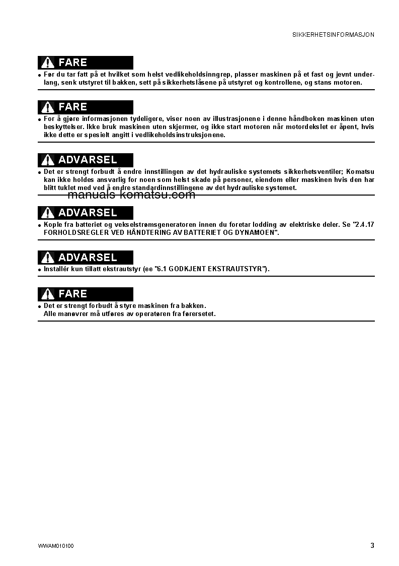 Protected: PC78US-8(JPN)-FOR EU S/N 15001-UP Operation manual (Norwegian)