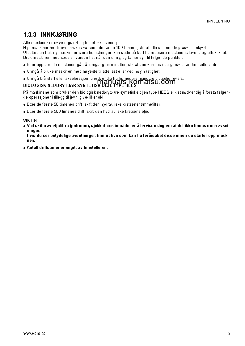 Protected: PC78US-8(JPN)-FOR EU S/N 15001-UP Operation manual (Norwegian)