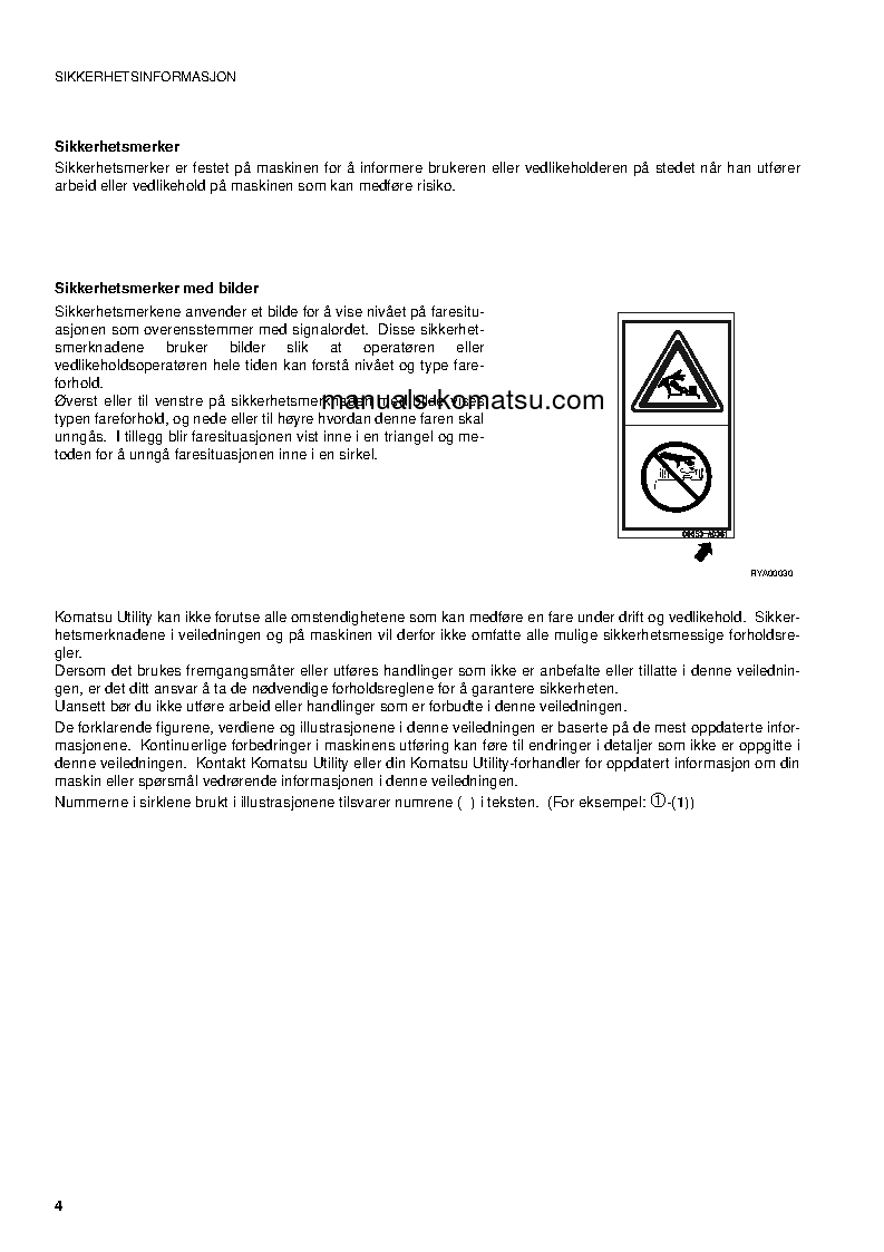 Protected: PC09-1(ITA) S/N 13959-UP Operation manual (Norwegian)