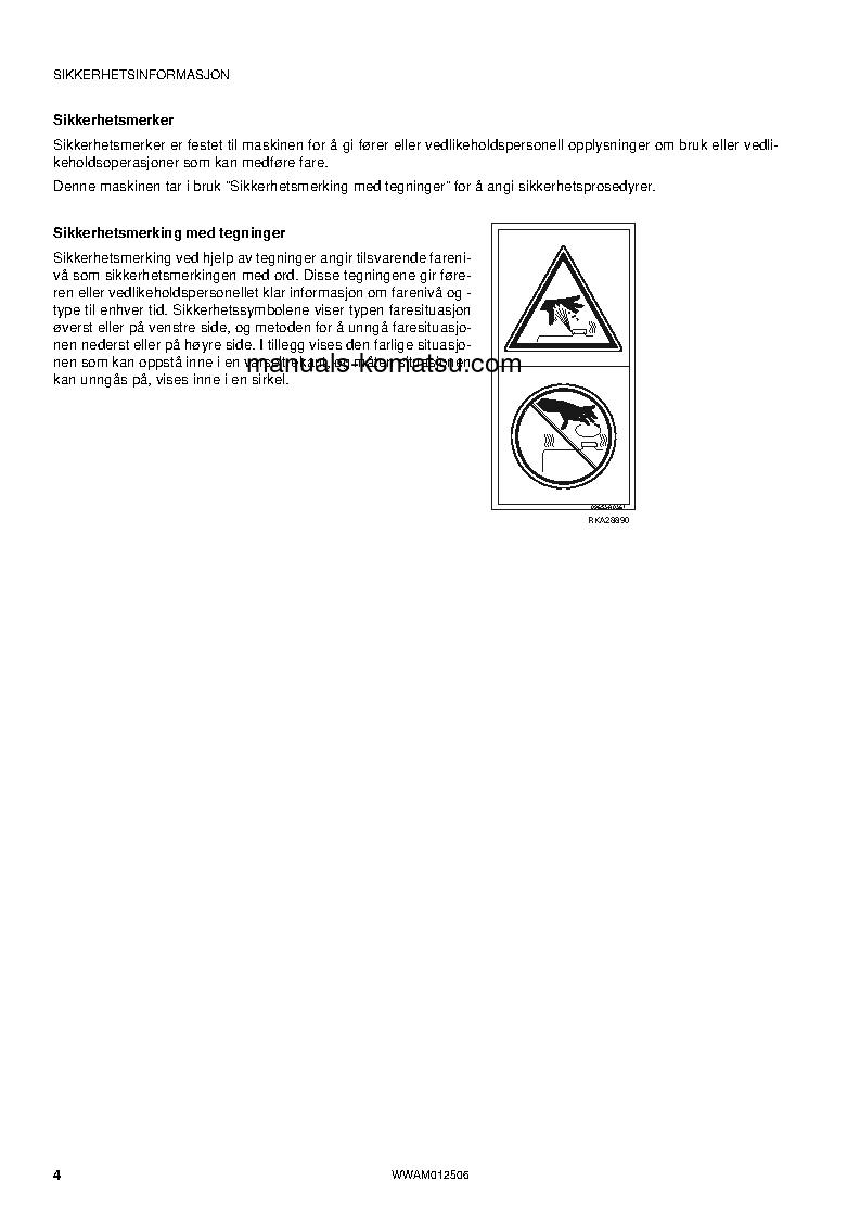Protected: PC26MR-3(ITA) S/N F31560-UP Operation manual (Norwegian)