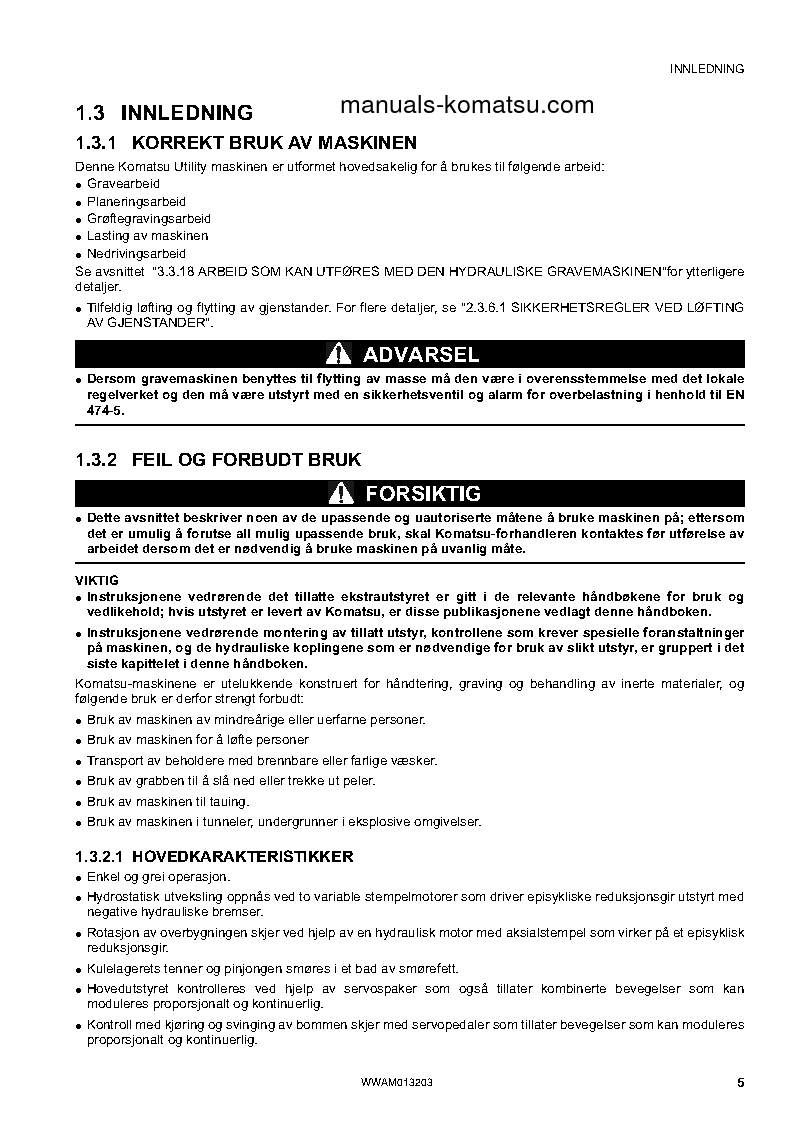 Protected: PC78US-8(JPN)-FOR EU S/N 15750-UP Operation manual (Norwegian)