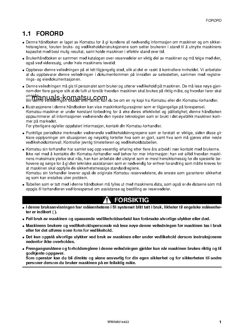 Protected: PC55MR-3(ITA) S/N F30885-UP Operation manual (Norwegian)