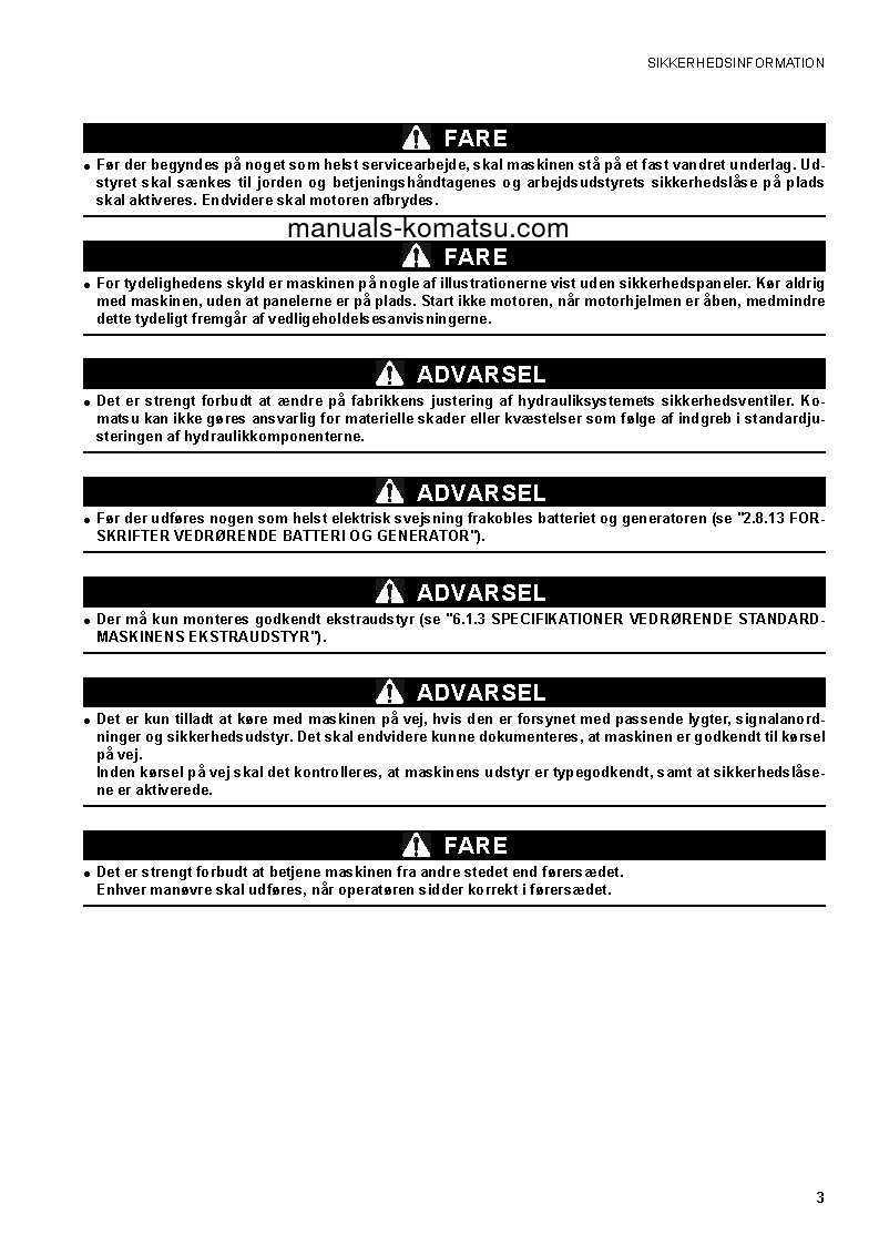 Protected: SK1020-5(ITA) S/N 37CF00126-37CF00137 Operation manual (Danish)