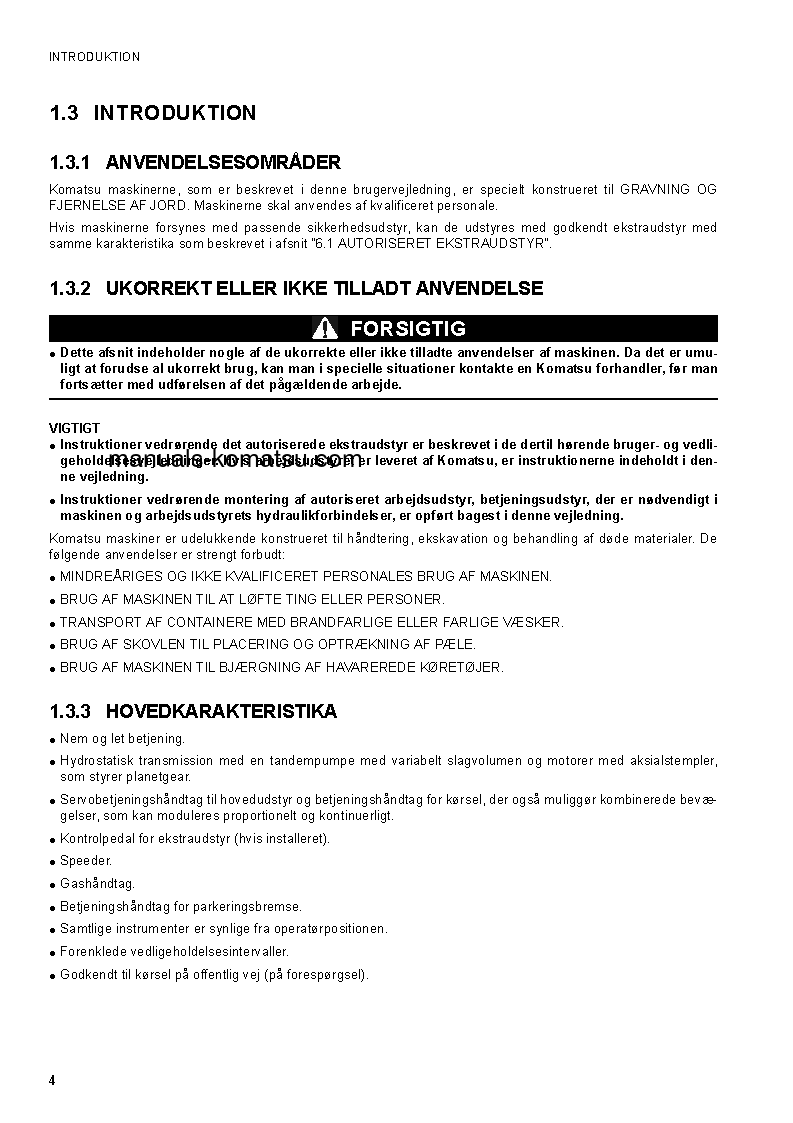 Protected: CK25-1(ITA) S/N F00003-F00070 Operation manual (Danish)