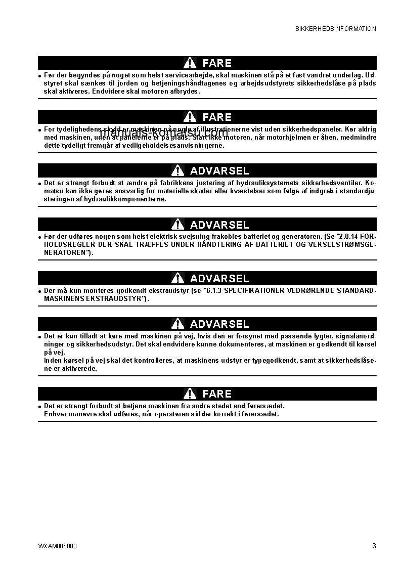 Protected: CK35-1(ITA) S/N F00073-UP Operation manual (Danish)