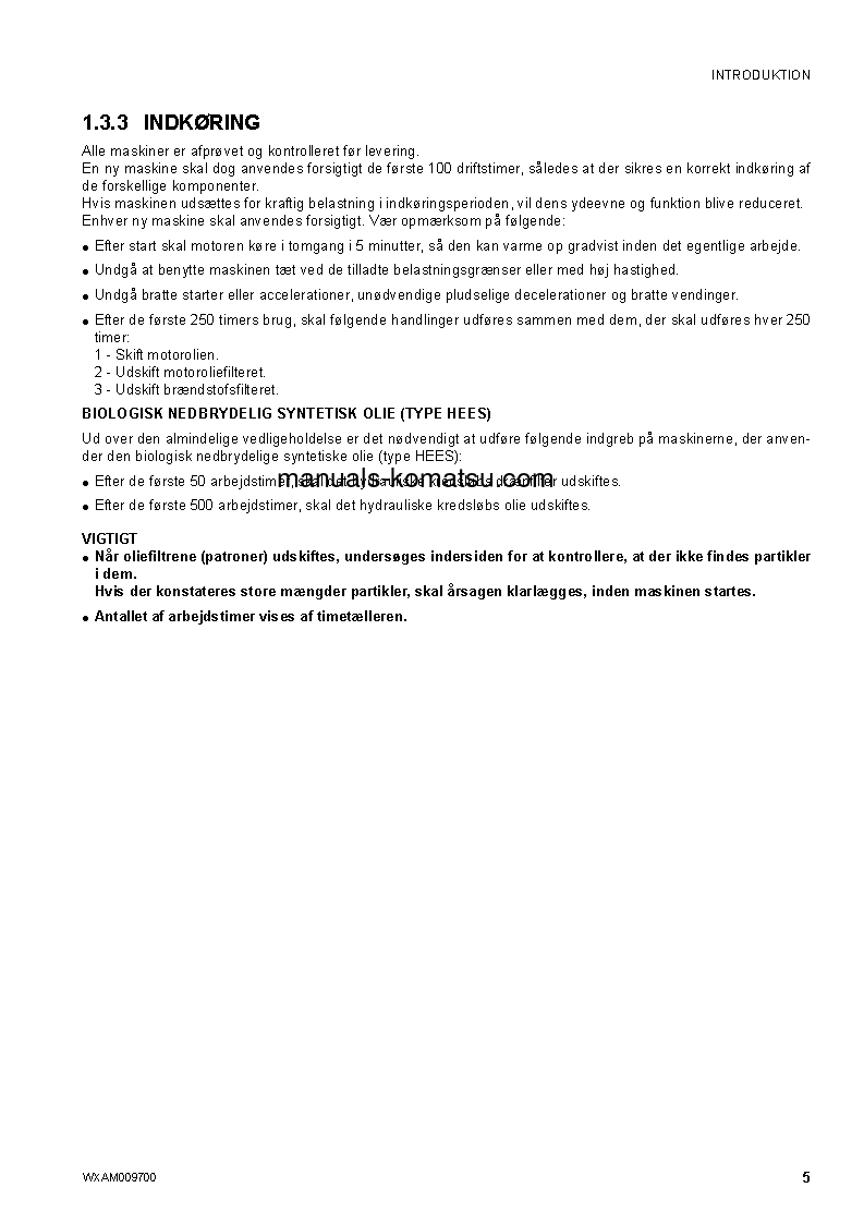 Protected: PC80MR-3(ITA) S/N F00003-UP Operation manual (Danish)