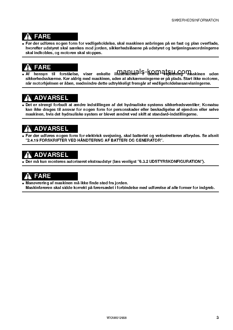 Protected: PC80MR-3(ITA) S/N F00887-UP Operation manual (Danish)