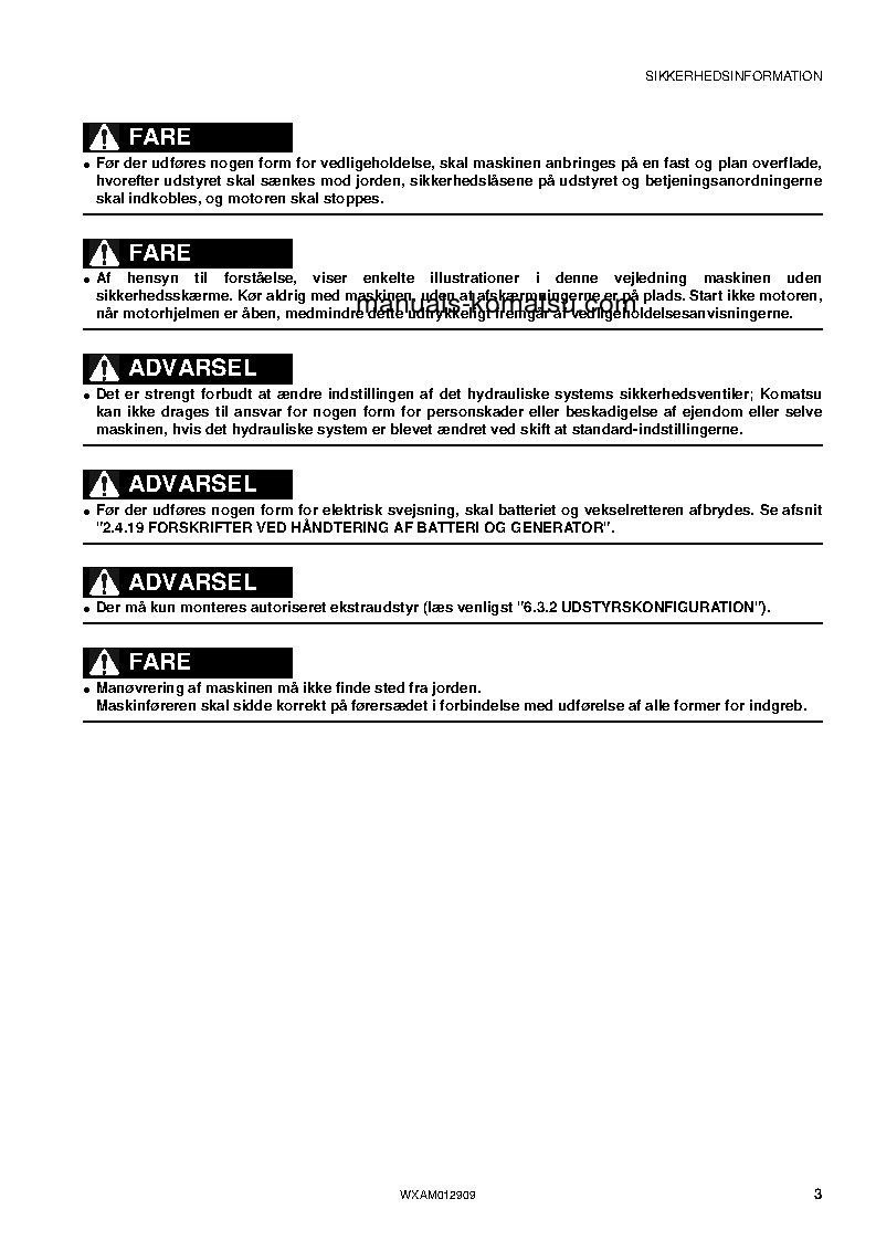 Protected: PC80MR-3(ITA) S/N F00952-UP Operation manual (Danish)