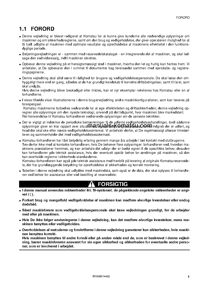 Protected: PC55MR-3(ITA) S/N F30885-UP Operation manual (Danish)