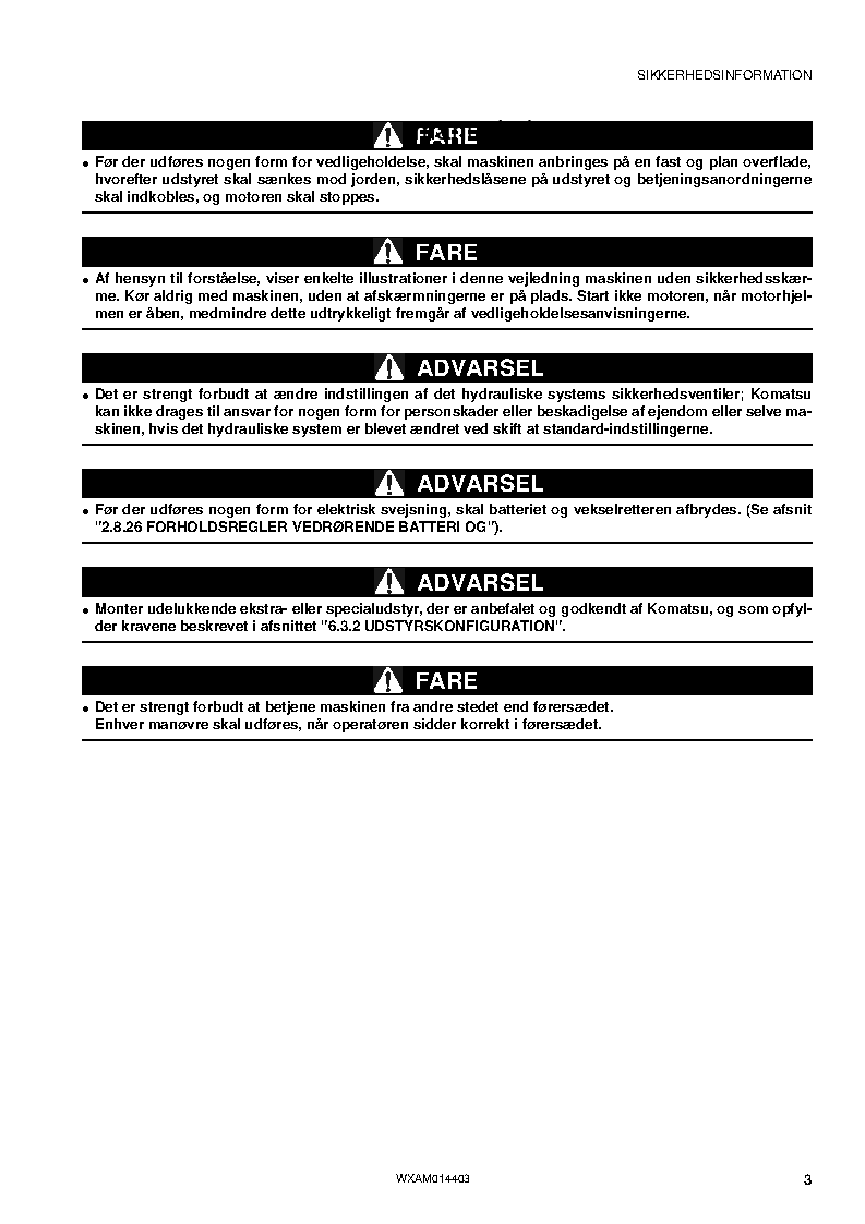 Protected: PC55MR-3(ITA) S/N F30885-UP Operation manual (Danish)