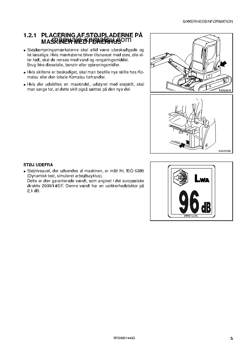 Protected: PC55MR-3(ITA) S/N F30885-UP Operation manual (Danish)