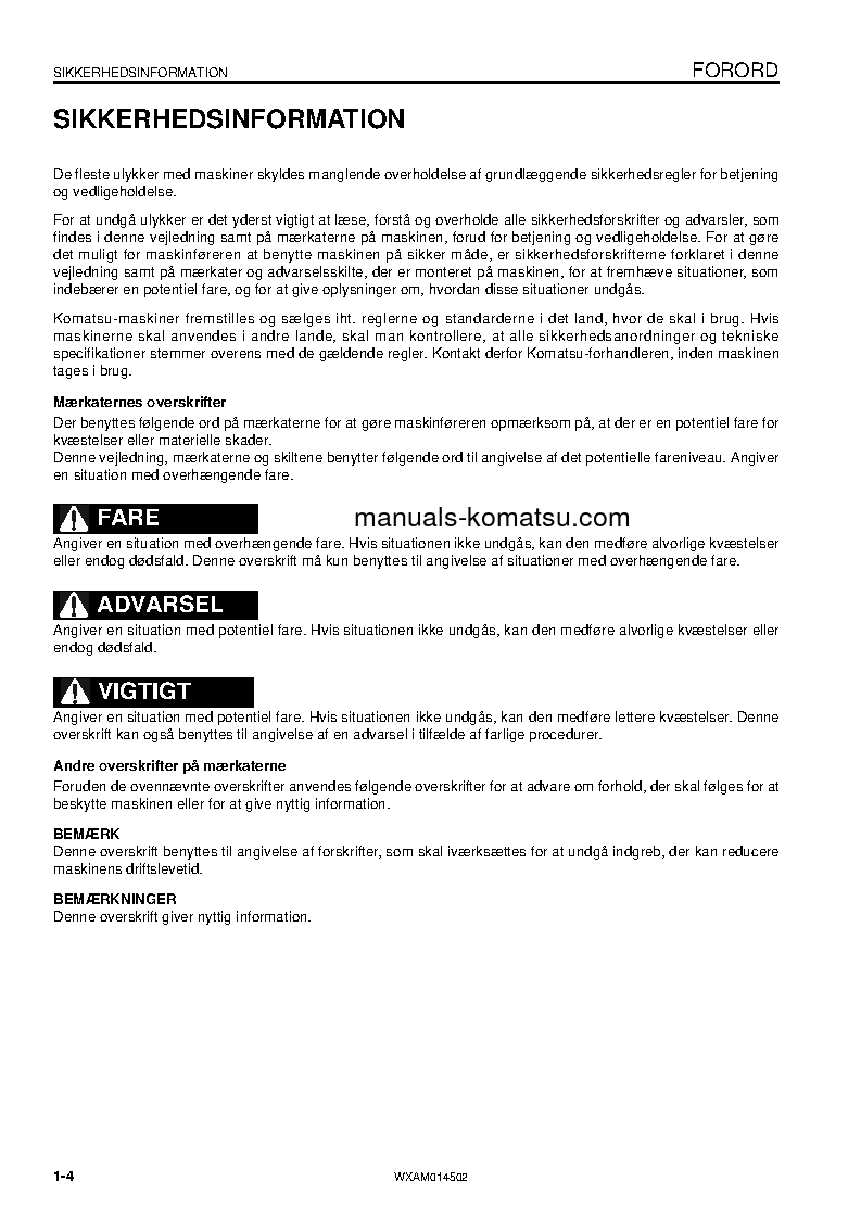 Protected: PC22MR-3(ITA) S/N F30227-UP Operation manual (Danish)