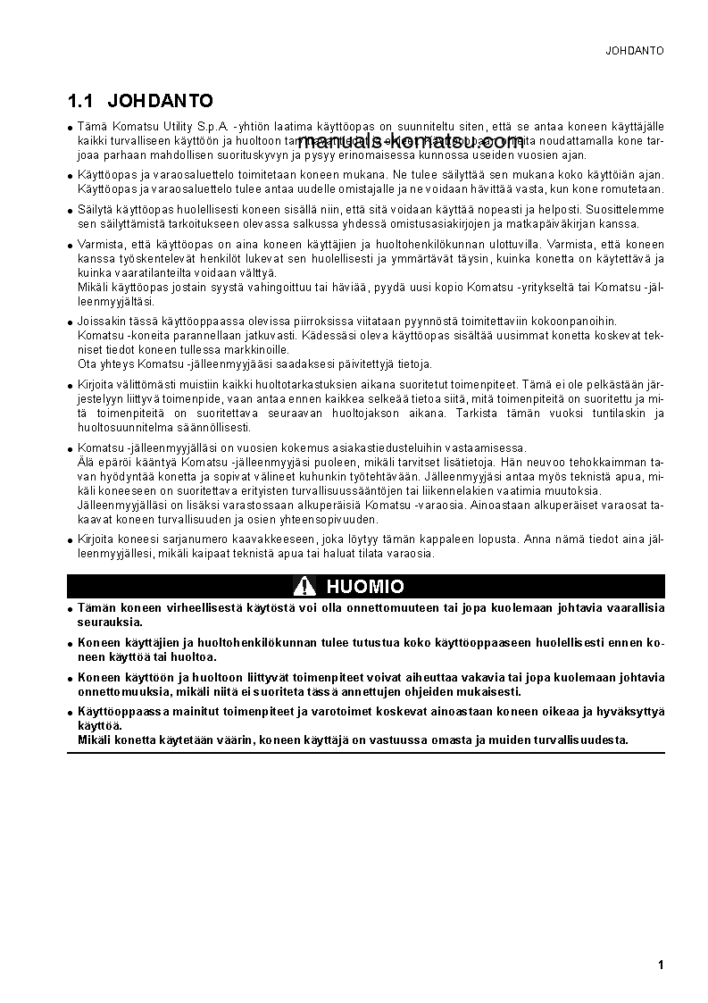 Protected: SK1020-5(ITA)-TURBO S/N 37CTF00147-37CTF00363 Operation manual (Finnish)