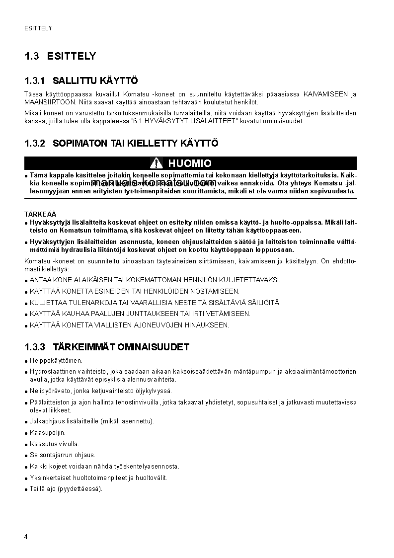 Protected: SK1020-5(ITA)-TURBO S/N 37CTF00432-37CTF00654 Operation manual (Finnish)